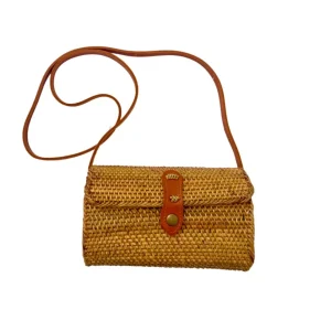 Borsa rattan rettangolare Julia