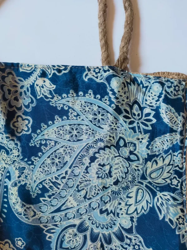 Borsa Seta e Juta Giulia