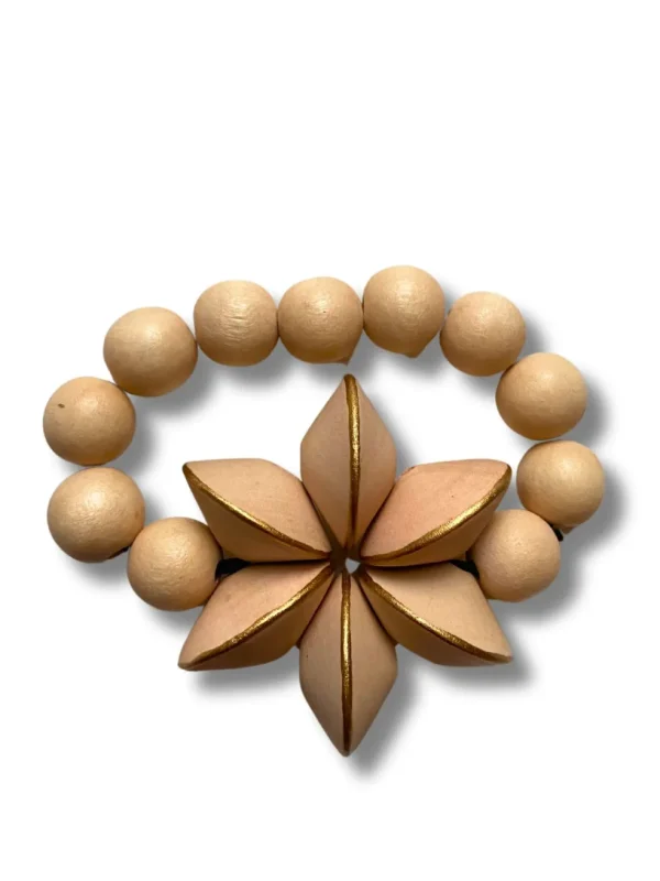 Bracciale legno Honolulu Metallic