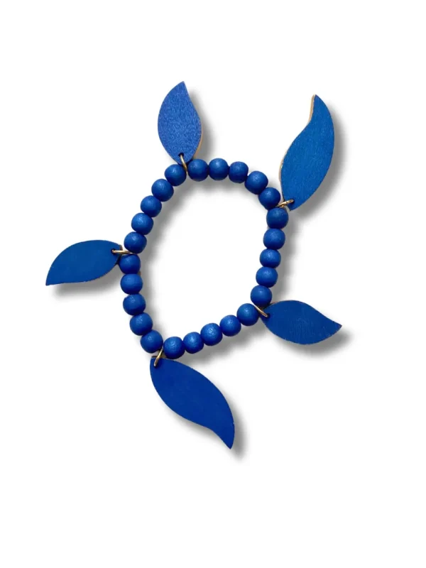 Bracciale legno Leaves