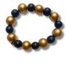 Bracciale legno Sagene metallic