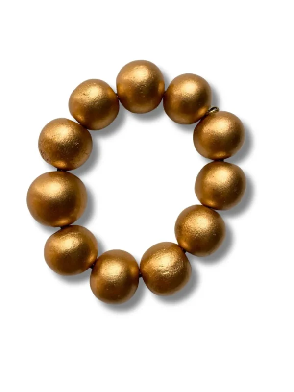 Bracciale legno Sololaki metallic