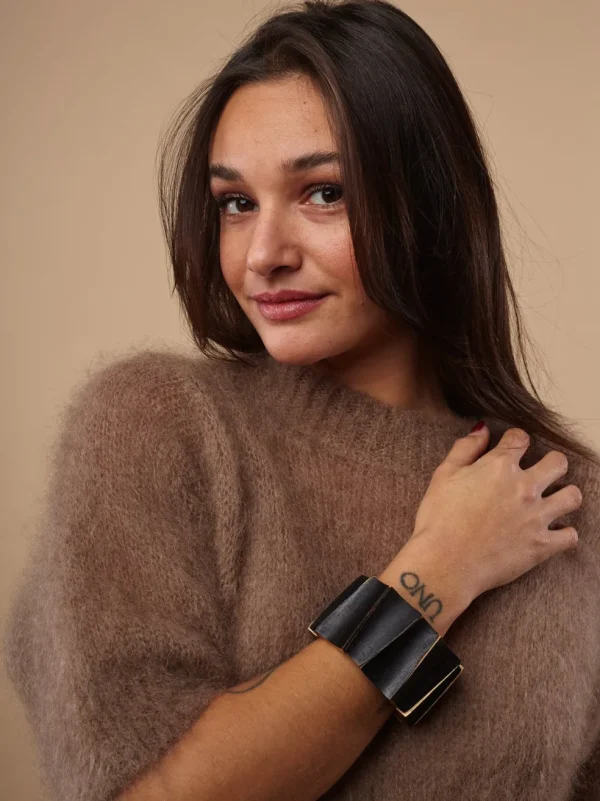 Bracciale legno Villeray metallic