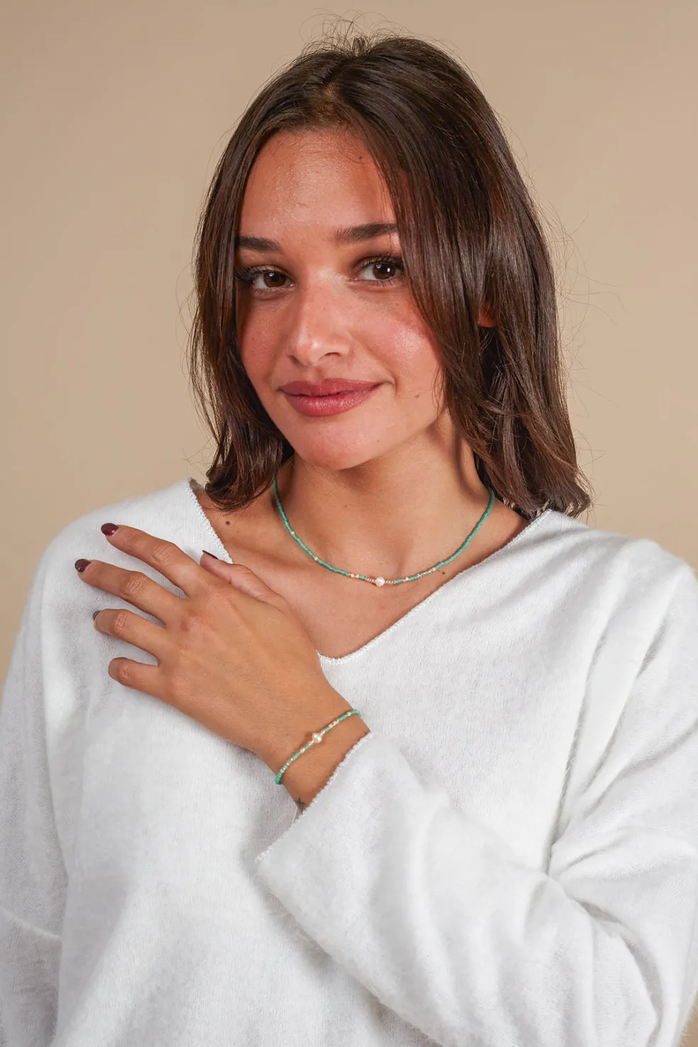 bracciale_pearl_con_perli_1.webp Bracciale Pearl con perline di vetro