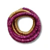 Bracciale Rory legno elastico metallic mix