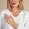 Bracciale Turtle con perline di vetro