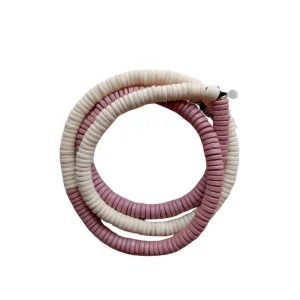 Bracciale/collana corta Rory legno elastico