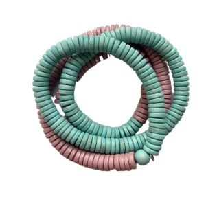 Bracciale/collana corta Rory legno elastico