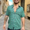 Camicia a maniche corte cotone Gaston