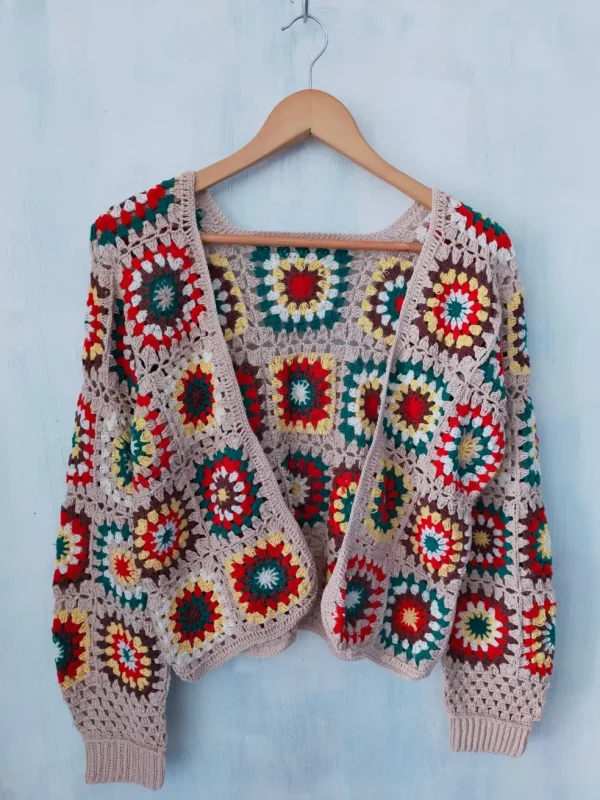 Cardigan Crochet Pattern Letizia
