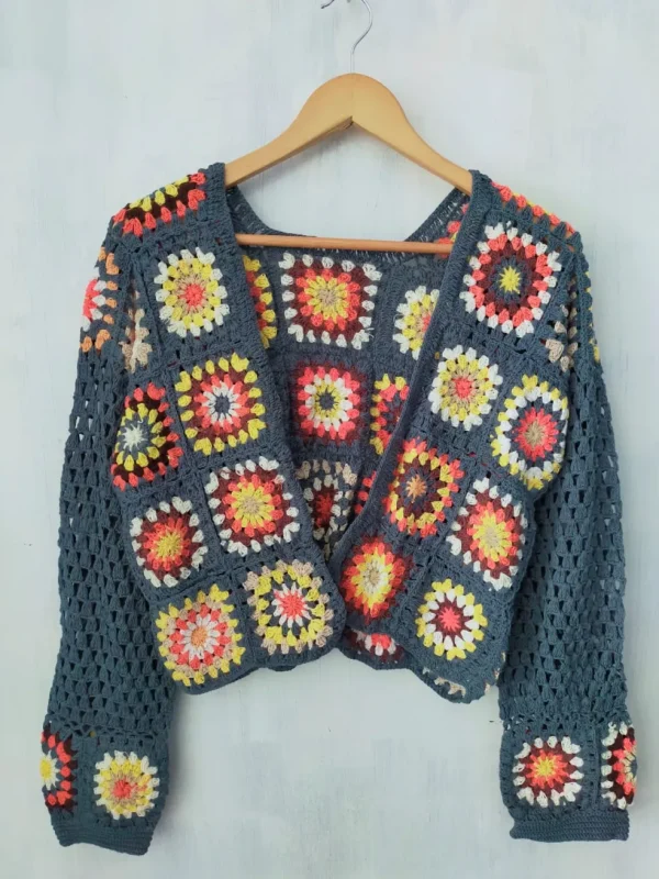 Cardigan Crochet Pattern Liquirizia
