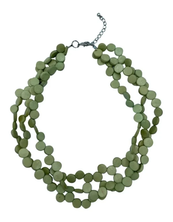 Collana corta legno Islanda regolabile