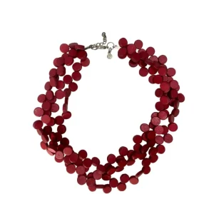 Collana corta legno Islanda regolabile