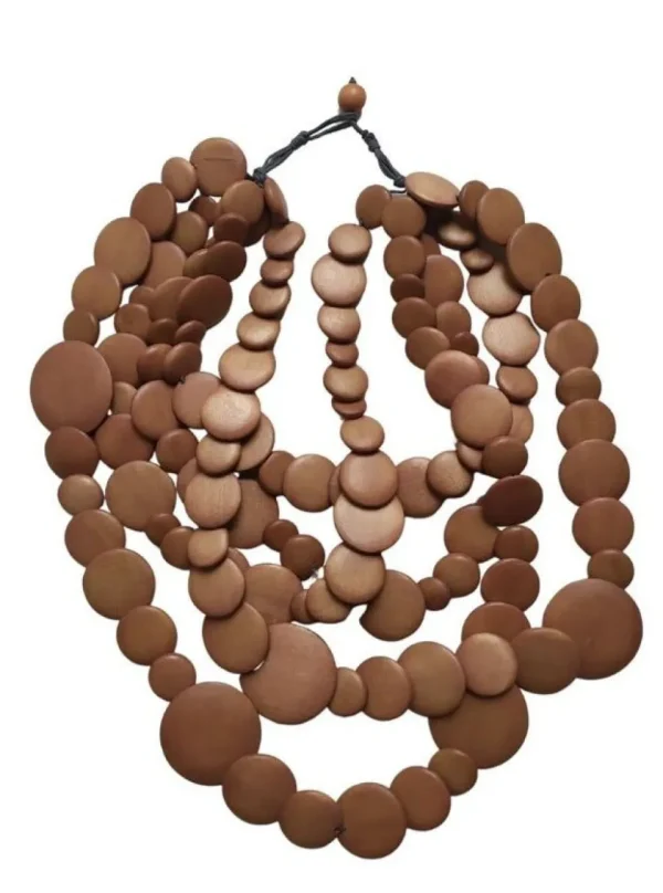 Collana Guinea legno leggera