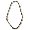 Collana legno leggera little Charvi metallic