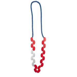Collana Legno Lunga Pantheon Metallic
