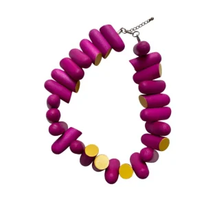 Collana legno Mabel