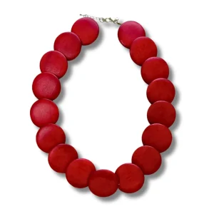 Collana legno regolabile corta Bissau