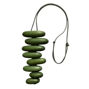 Collana lunga legno Bahamas