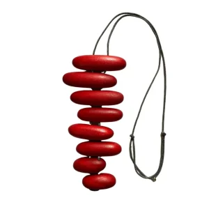 Collana lunga legno Bahamas