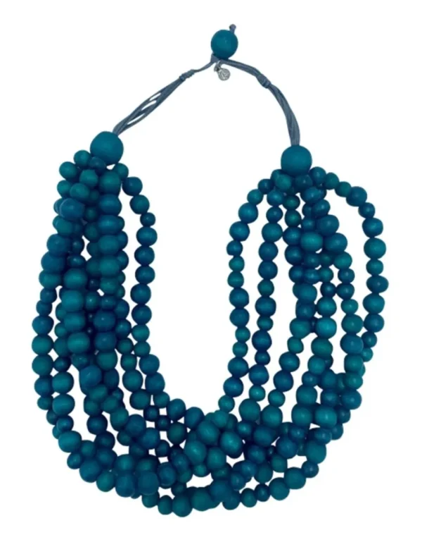 Collana Madagascar legno