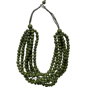 Collana Madagascar legno