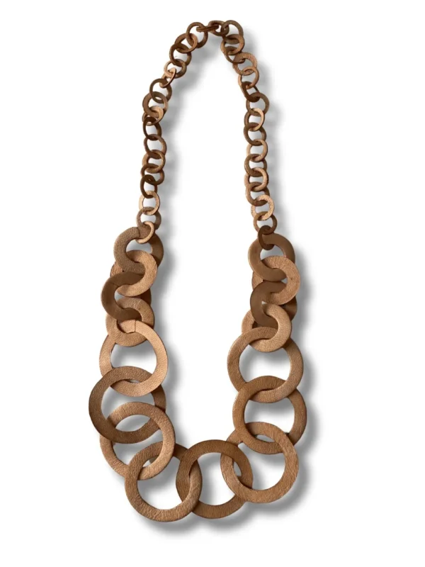 Collana pelle Sahara