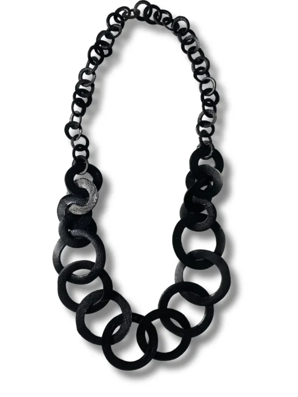 Collana pelle Sahara