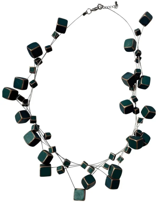 Collana Romania Metallic legno