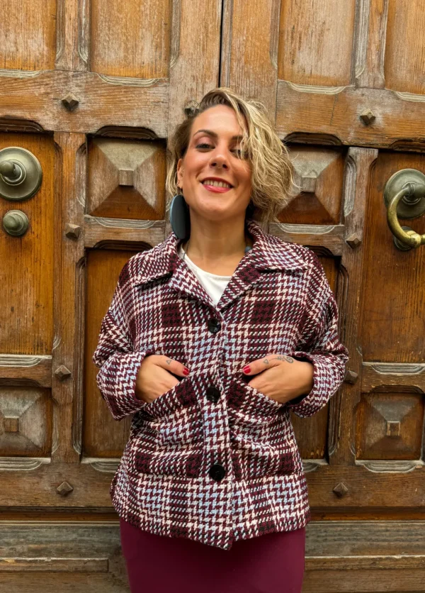 Giacca a quadri Joan