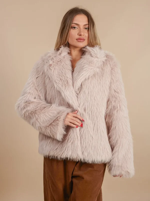 Giacca eco pelliccia Anna
