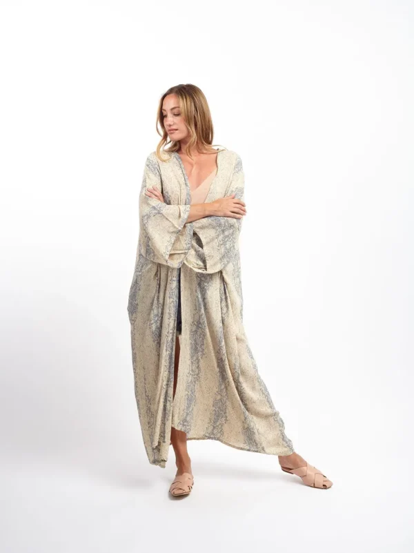 Kimono lungo boho Roselen