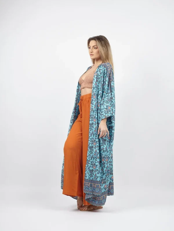 Kimono lungo boho Roselen