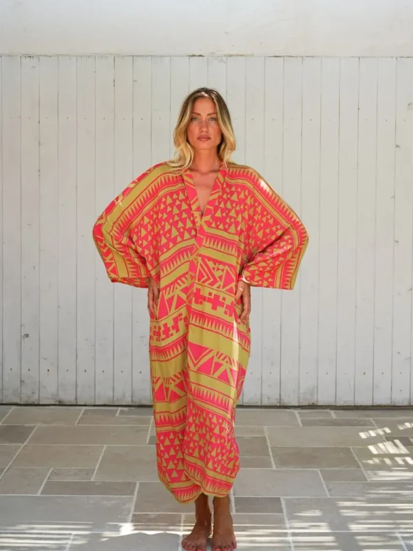 Kimono lungo leggero rayon Isla
