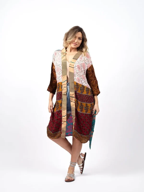 Kimono seta pezzo unico Sheila
