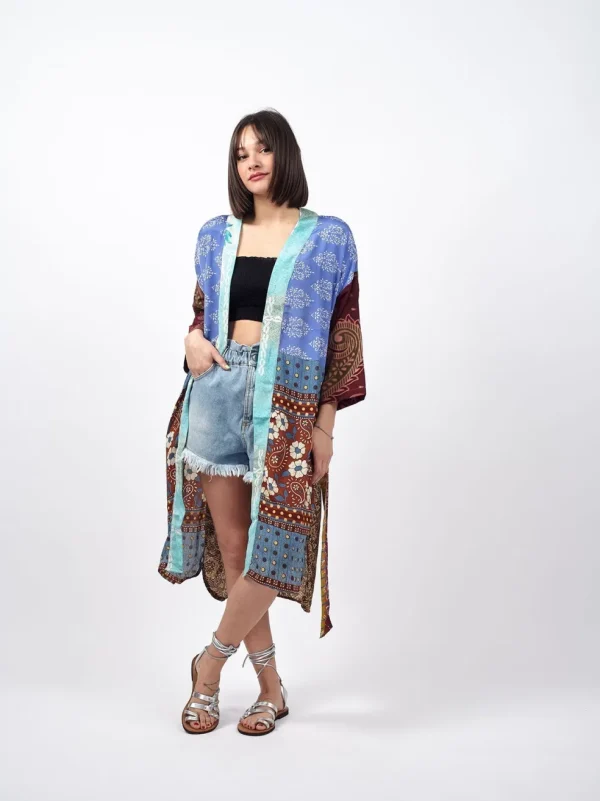 Kimono seta pezzo unico Sheila