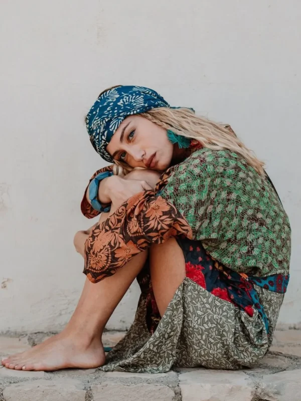 Kimono seta pezzo unico Sheila