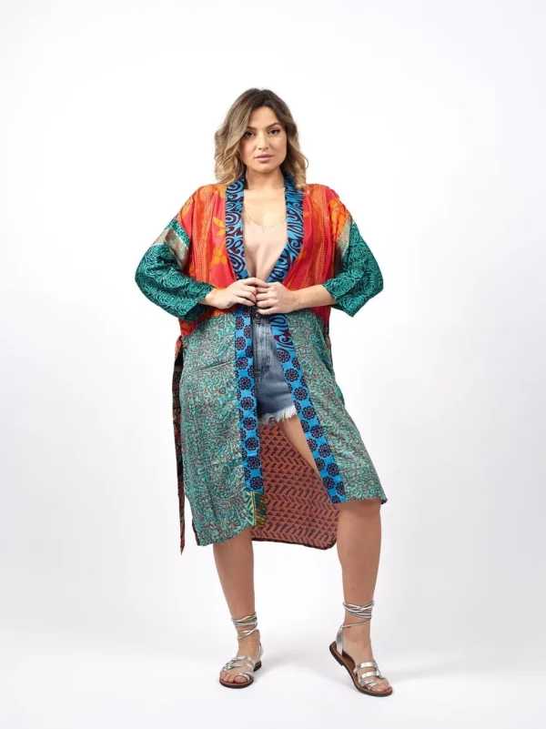Kimono seta pezzo unico Sheila