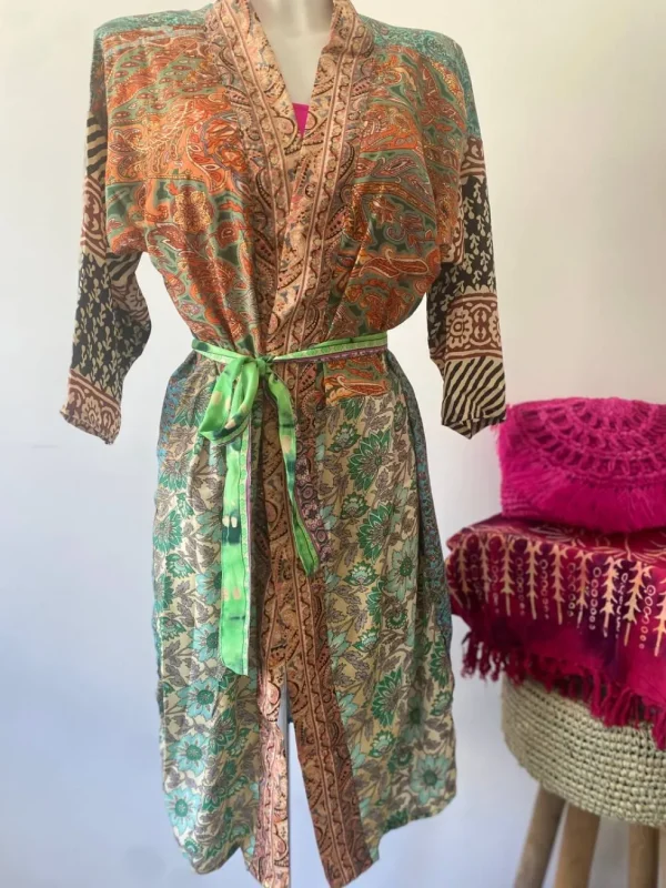Kimono seta pezzo unico Sheila