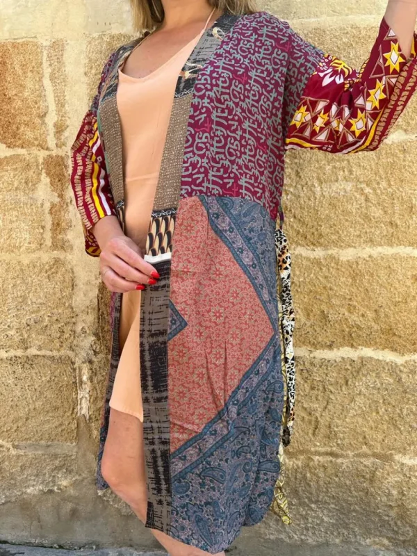 Kimono seta pezzo unico Sheila