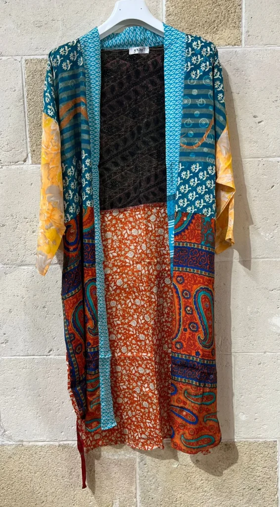 Kimono seta pezzo unico Sheila