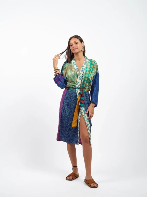 Kimono seta pezzo unico Sheila