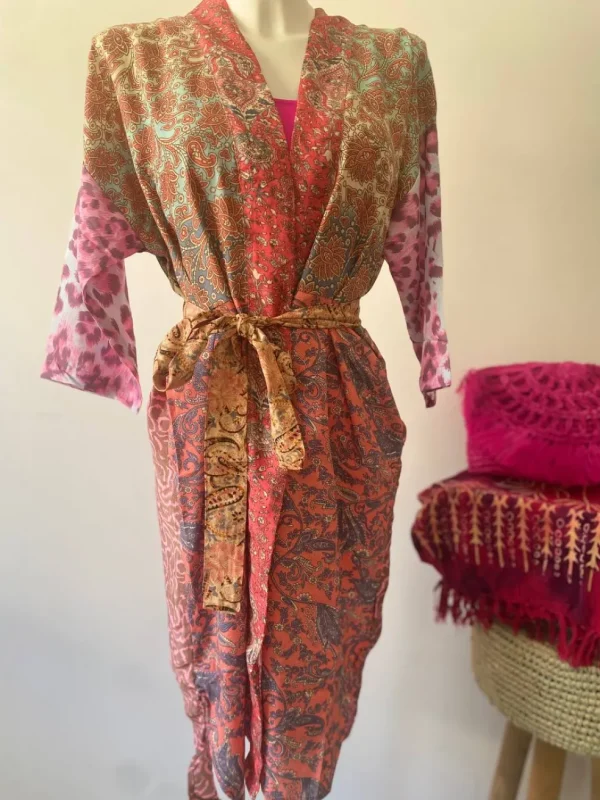 Kimono seta pezzo unico Sheila