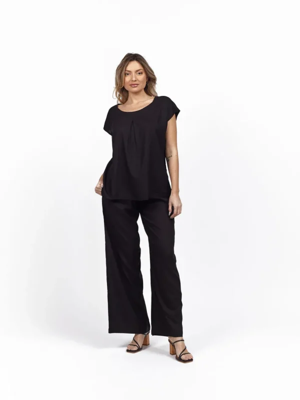 Maglia basic tinta unita viscosa Karol