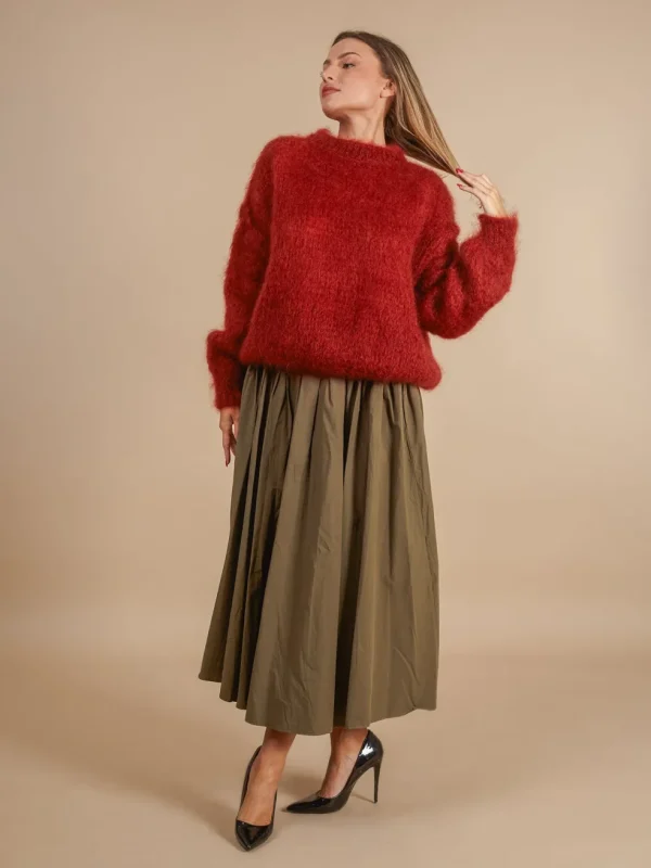 Maglione Kid Mohair morbido Halle