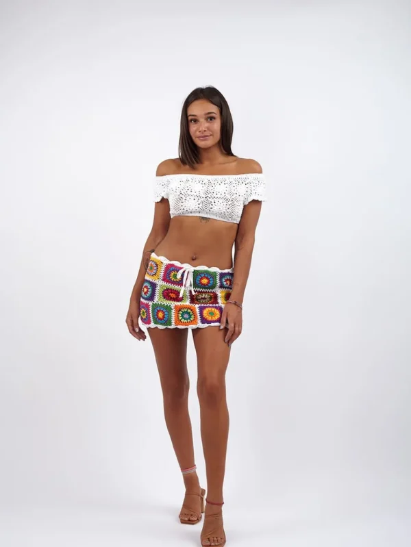 Minigonna Crochet Cora