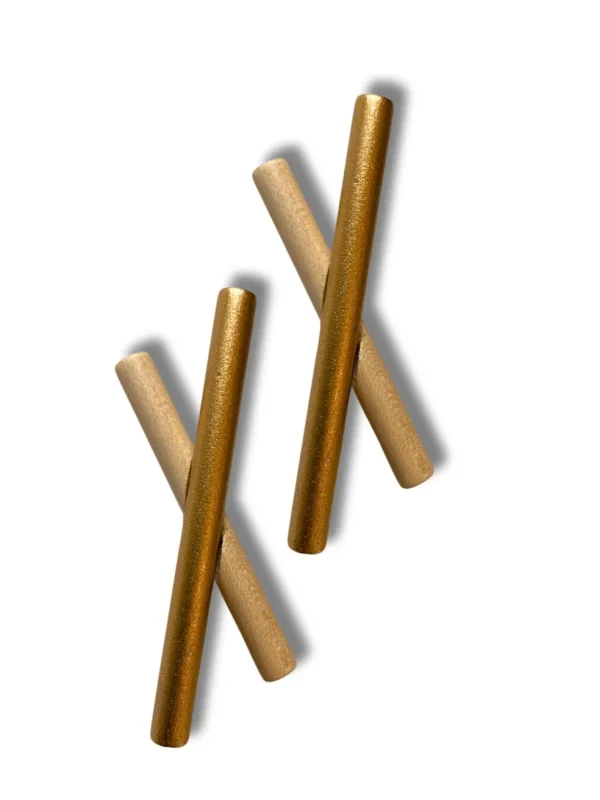 Orecchini a lobo legno Xavia