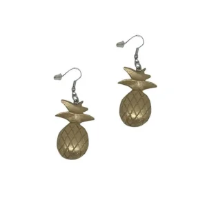 Orecchini Ananas Metallic