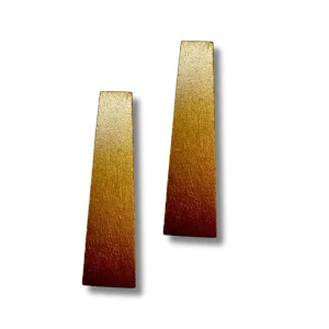 Orecchini Legno doppio lato Alhambra metallic