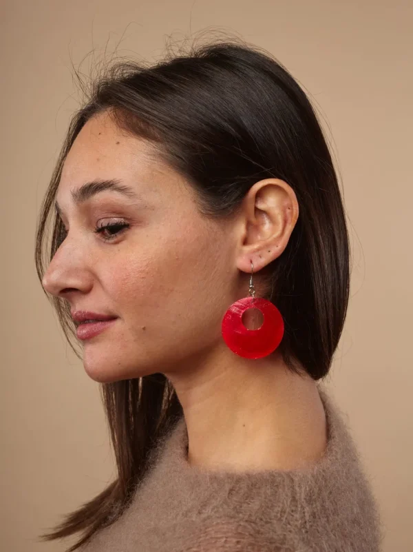 Orecchini madreperla colorati leggeri Pop